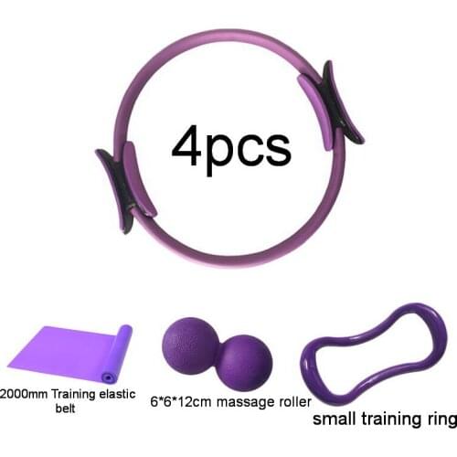 1set Yoga magic ring and Peanut Ball pilates strap Exercise Equipment massage roller trigger point Fitness Training Resistance