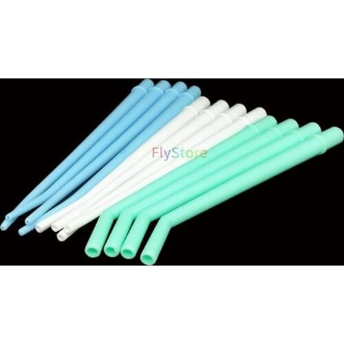 25 Pcs Dental Aspirator Suction Tips Suction Tube Disposable Accessary Parts Autoclavable