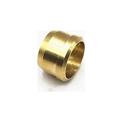 5pcs Brass Compression Sleeve Ferrule Tube Pipe Joint Fittings 6mm 8mm 10mm 12mm 14mm 16mm