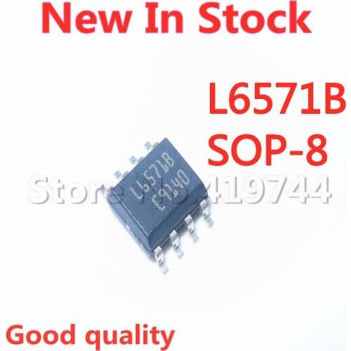 5PCS/LOT L6571BD L6571B SOP-8 high voltage half bridge driver In Stock NEW original IC