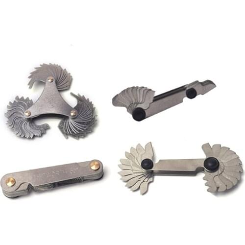 5Types can Choose Radius template R gauge plate fillet gaug External Internal Concave Convex Measuring tools