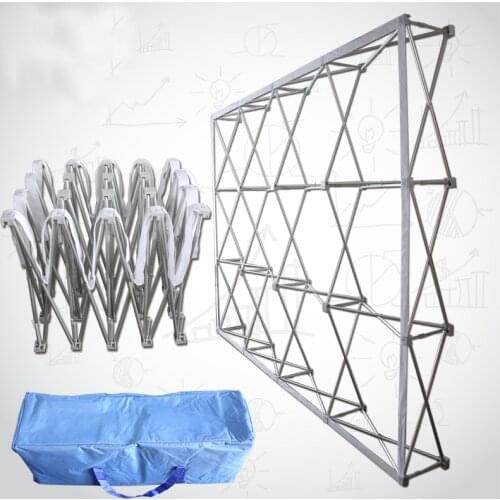 Aluminum Advertisement Signature Showing Flower Stand Wedding Backdrops Stand Decoration Photo Studio Wall Folding Frame Props