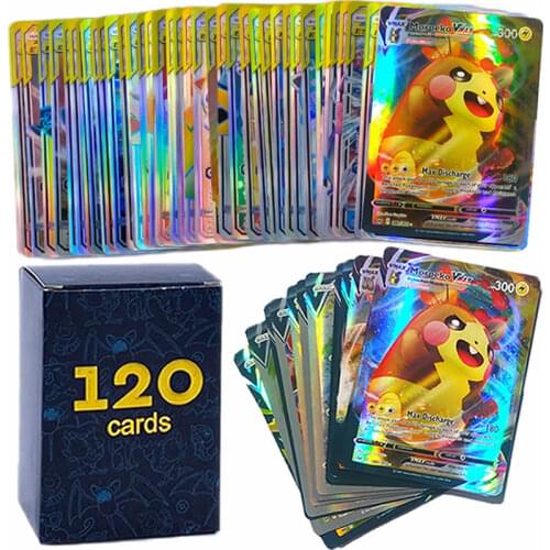 No Repeat Pokemons Cards Shining TAKARA TOMY Card English Game VMAX MEGA GX EX TRAINER Battle Trading Best Selling Kid Toy Gift
