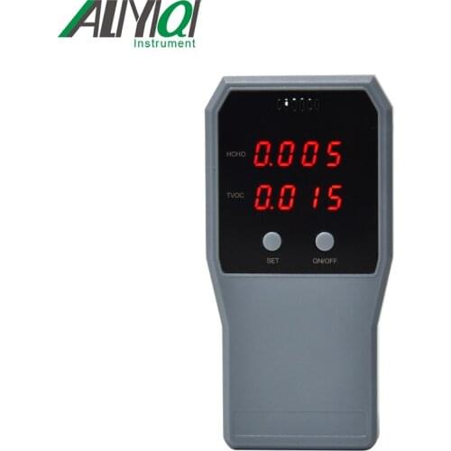 AMSJ Digital Formaldehyde Detector HCHO & TVOC Meter Portable Household Indoor Home Air Quality Analyzers