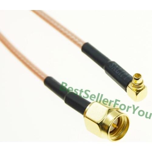 Welcome To Our Shop!SMA Male To MMCX Male Right Angle RA PLUG RG316 Pigtail Cable RF Coaxial Cable