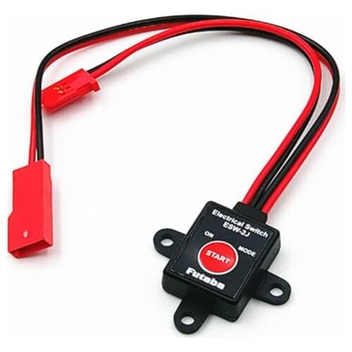 Futaba ESW-2J Oil Truck Electronic Switch With Power Display / Low Voltage Protection For Fuel Engine Rc Racing Car Accessories