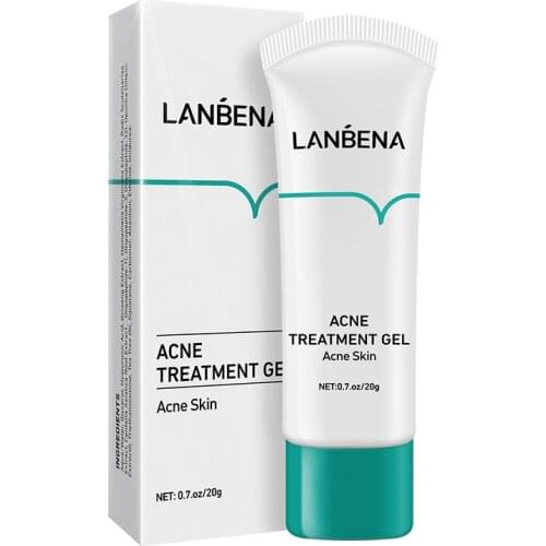 LANBENA Acne Treatment Gel Anti Acne Face Cream Scar Pimple Removal Oil Control Fading Acne Marks Scars Repair Nourish Skin Care