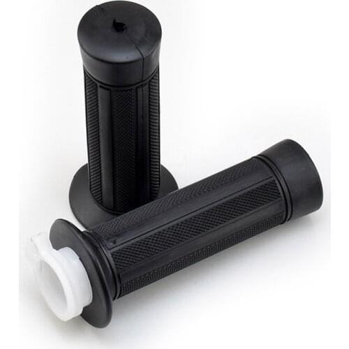 Motorcycle Off-road vehicle modified handle cover grips for Dayang DY100 Zhonghua Xia Xing handle rubber curved beam accessories