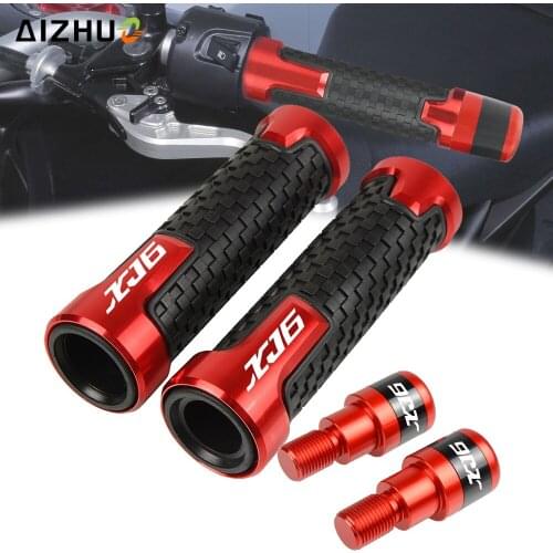 7/8"22mm XJ6 Motorcycle Accessories Handlebar Grips Handle Bar Cap End Plug FOR YAMAHA XJ6 DIVERSION 2009-2016 2010 2012 2014