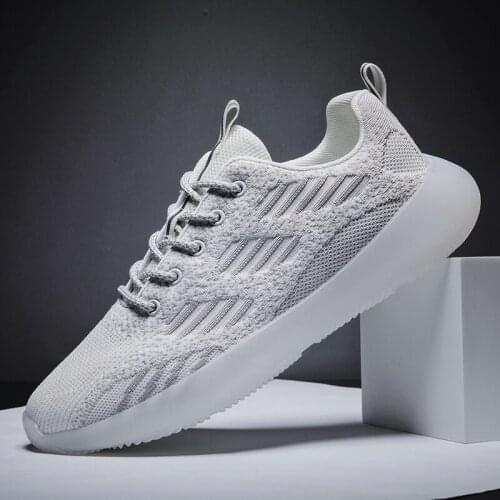 Mens Sneakers Breathable Light Running Shoes Lace-Up Jogging Shoes for Man Sneaker Anti-Odor Male Casual Shoes Drop Shipping