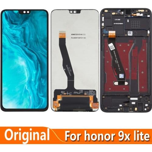 Original Display Replace 6.5" For Honor 9X Lite JSN-L21 JSN-L22 JSN-L23 LCD Touch Screen Digitizer Assembly