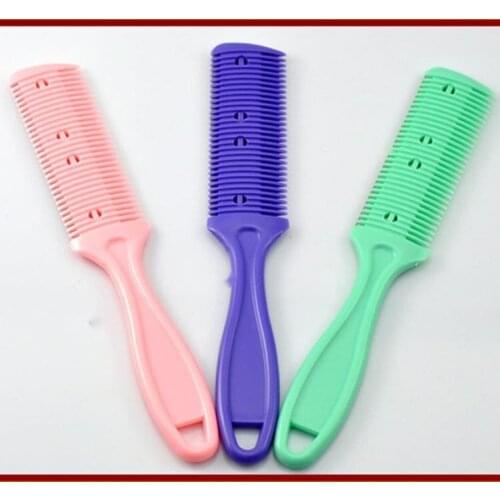 Hair cutting comb bangs cutting tool hair cutting knife hair cutting device household haircut thinning adult comb removal