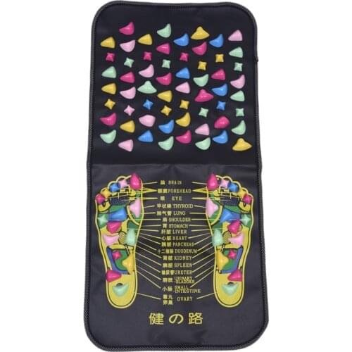 Reflexology Foot Massager Walk Stone Leg Massaging Mat
