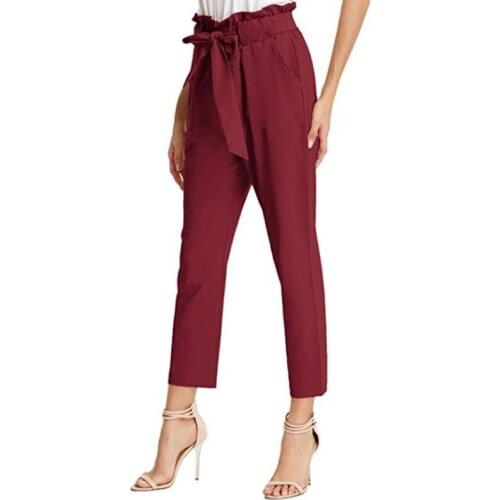 Женские цветные брюки Swokii China At AliExpress