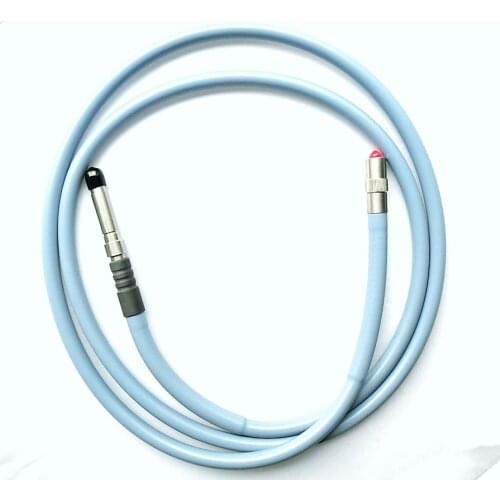 1.8m 2.0m 3.0m Heat resistant Endoscope light source fiber Medical Surgical microsurgery cable with Wolf Stoze Stryker connecter