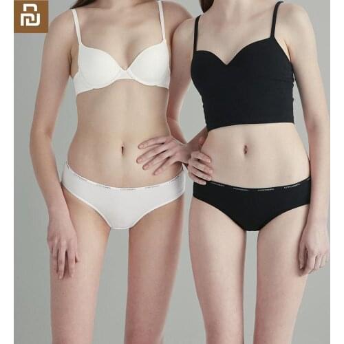 New Youpin 3pcs mini window dry ladies panties cotton smith Quickly wicking dry and not sticking