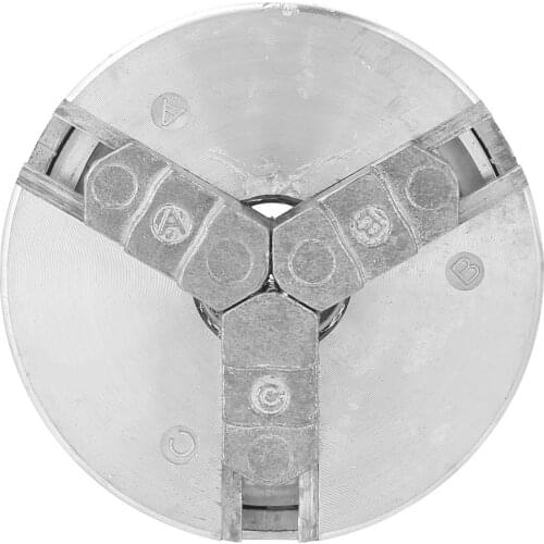 Z011 Zinc Alloy 3-Jaw Chuck Clamp Accessory for Mini Metal Lathe