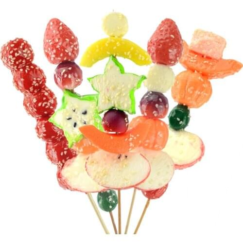050 Simulation of sugar coated gourd prop / fake fruit gourd string / simulation food model