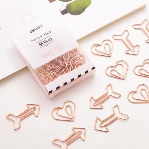 12 pcs/set Cartoon Shape Mini Paper Clips Kawaii Stationery Clear Binder Clips Photos Tickets Notes Letter Office Clip School
