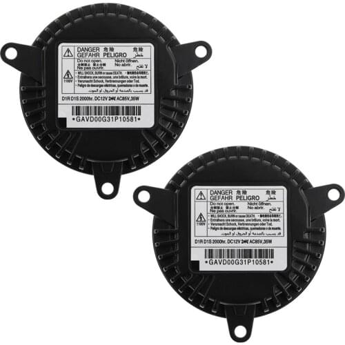 2X New for 10-15 Chevy Camaro Cadillac CTS Dodge Durango Xenon Ballast HID Headlight Control Unit Module 25794777