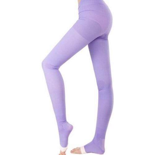 480D Sleeping Pantyhose Female Pure Color Sweat Absorbing Hip Lifting Elastic Leisure Pressure Jacquard Slimming Pantyhose