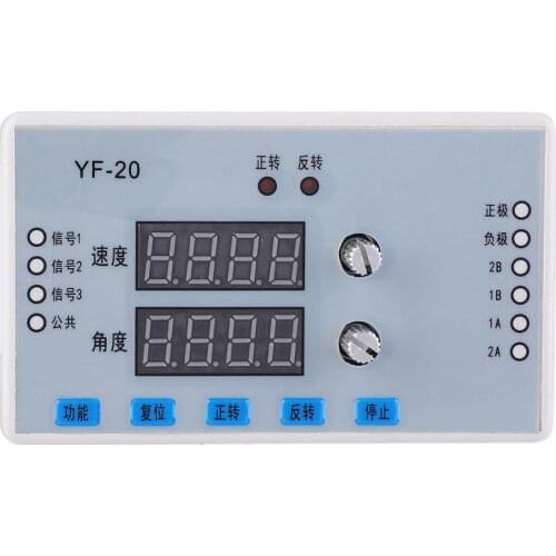 DC 7-30V Motor Speed Controller LED Display 42 57 Stepper Motor Speed Control Regulator Governor