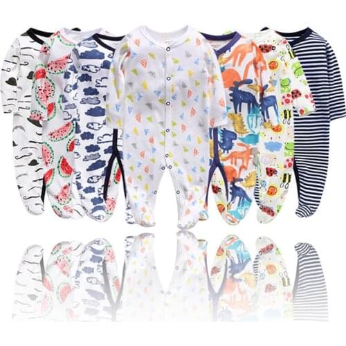 Newborn Baby Autumn Clothes Baby Boys Girls Rompers Long Sleeve Clothing Roupas Infantis Menino Overalls Costumes