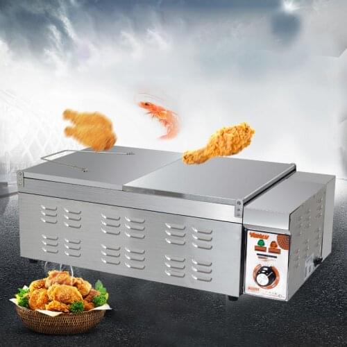 32L Capacity Commercial Electric Deep Fryer French Fries Frying Machine Oven Hot Pot Fried Chicken Grill