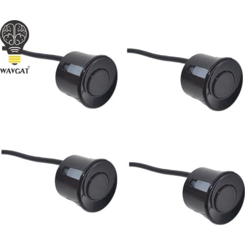 4pcs/lot Sensors Buzzer No Drill Hole Saw 22mm Car Parking Sensor Kit Reverse Radar Sound Alert Indicator System