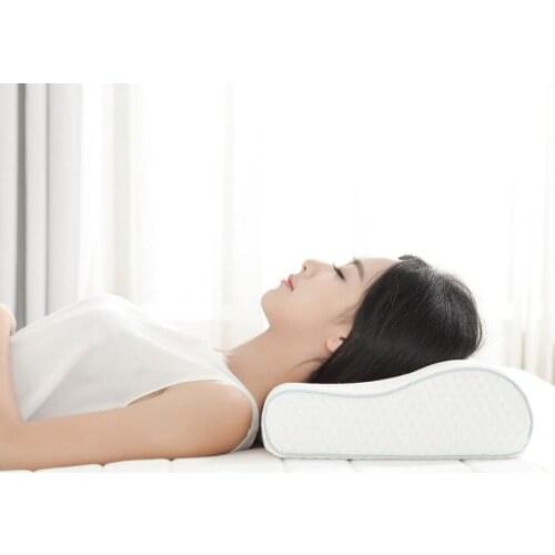 Xiaomi 8H H1 Cool Flexible Memory Cotton Pillow Anti-bacteria Slow Re-bouncing Three Curved Design H1 Season Version