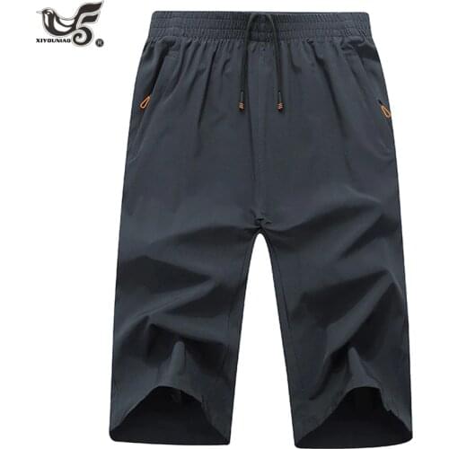 Summer Shorts Men plus size 8XL 9XL Mens Sportswear Short Sweatpants Jogger Breathable Cropped Trousers Boardshorts Man