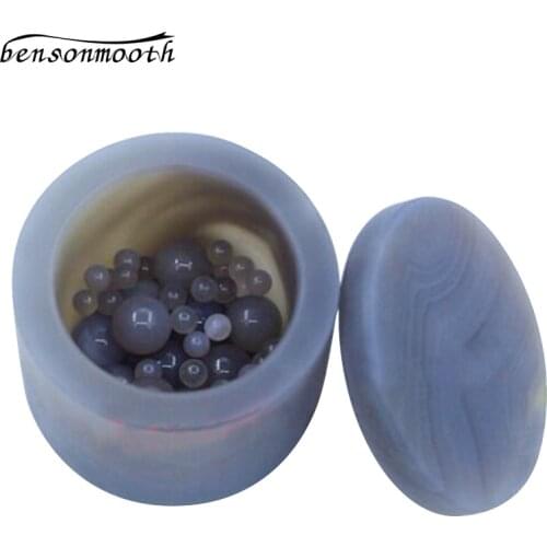 The first choice for a laboratory ball mill Natural agate tank Agate grinding tank agate jar 25ml 10 by 12mm balls 10 by 18mm