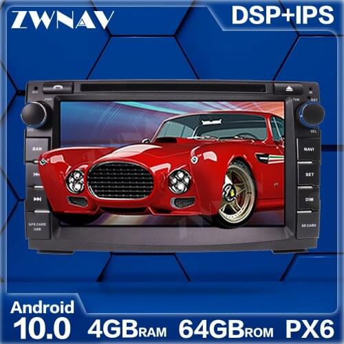 PX6 4GB+64GB Android 10.0 Car Multimedia Player For kia ceed 2009-2017 car GPS Navi Radio navi stereo IPS Touch screen head unit