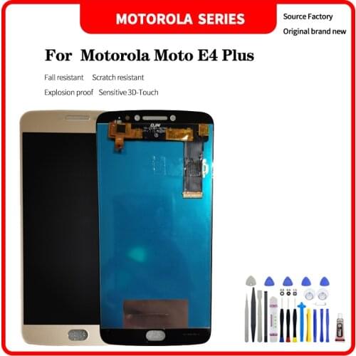 LCD For Motorola MOTO E4 Plus XT1770 XT1771 no frame Display Touch Screen Digitizer Assembly with tools