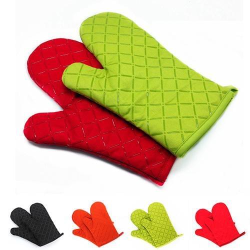 1PC Potholder Glove Kitchen Heat Resistant Cooking Baking Holder Non-Slip Oven Mitt