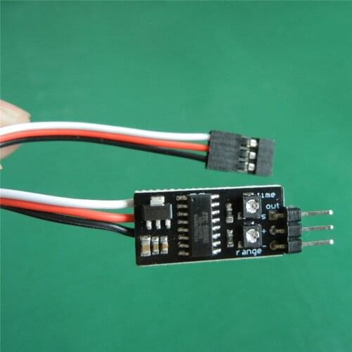 1PCS Professional Servo Signal Converter Delay Slow Converter 3P Cable RC Model DIY Upgrade Accessories