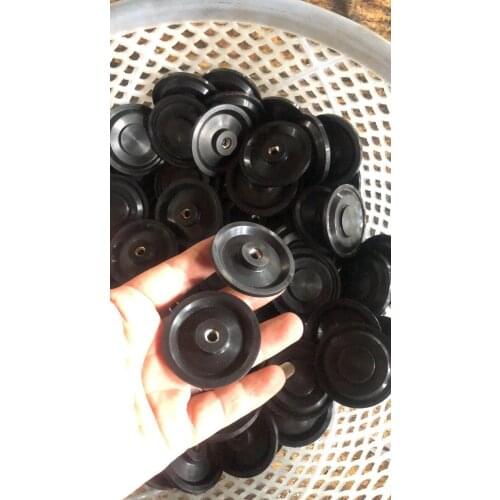 100pc Cow Milking SHUT OFF VALVE POSITIVE PRESSURE DIAPHRAGM O.D.52mm With Nut Insert 077020