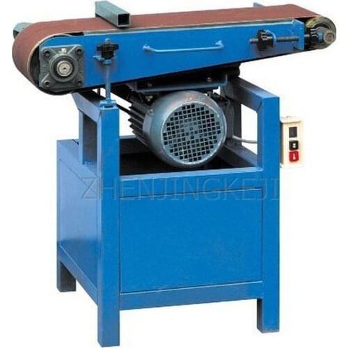 220/380V Flat Belt Machine Universal Flip Sanding Commercial Deburring Tools Polisher Cum Drawing Efficient Durable Belt Machine