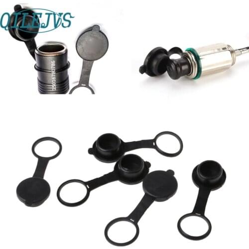 5pcs Universal Car Cigarette Lighter Socket 12V Outlet Lid Waterproof Cover Cap