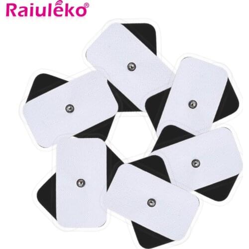 50/20pcs 5x9 Electrode Pads for Massage Slimming Body Massager Tens Acupuncture Therapy Machine Muscle Stimulator Electrodes