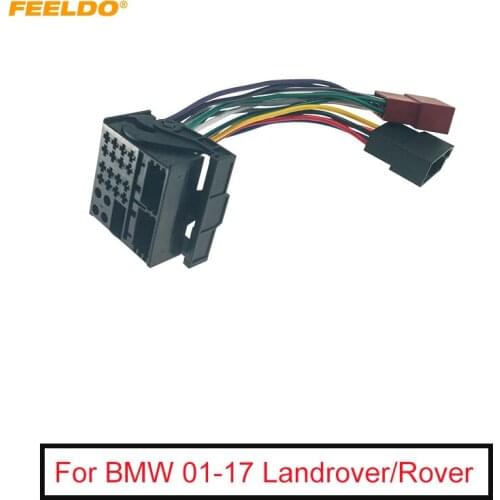 Car Stereo Conversion Plug Wire Adapter For BMW/Landrover/Rover Mini ISO CD Radio Wiring Harness Original Head Units Cable