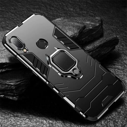 Case On The For Xiaomi Redmi Note 8 8T 7 6 Pro 5 4X 4 in 1 Luxury Magnetic Shockproof Car Ring Cover For Redmi 4X 6X A2 5X A1 7