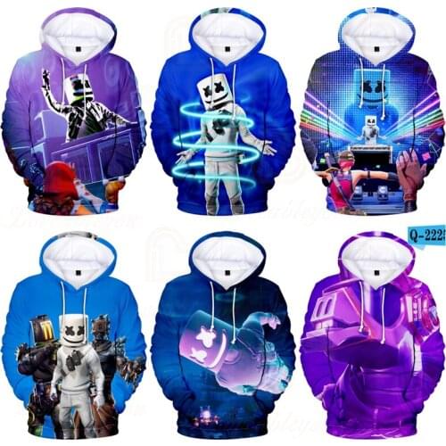 Battles Royale FORTNITE 3 To 14 Years Kids Hoodies Game 3D Sweatshirt Men and Women Cartoon Jacket Tops Teen Clothes