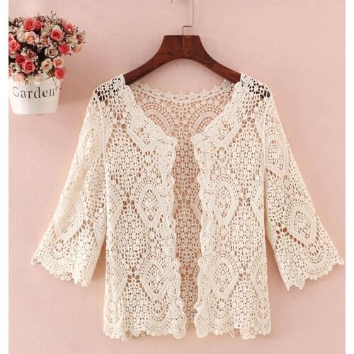 Short Solid Knitted Women Sweater and Cardigan 2021 Summer New V-neck Short-sleeved Office Lady Elegant Outwear Coat Tops