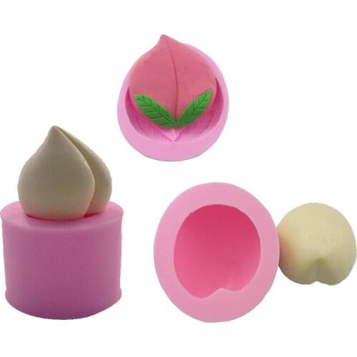 Fondant Fruit Peach Cooking Tools Baking Fondant Diy Baking Cake Silicone Candy Fondant Chocolate Cake Decorating Mold