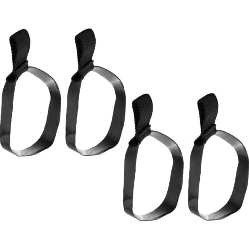 MagiDeal 4Pcs Durable Large Elastic Rubber Scuba Diving Snorkeling Stage Tank Cylinder Bottle Hose Retainer Band