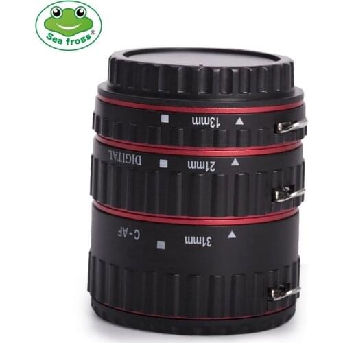 Metal Mount TTL Auto Focus Macro Extension Tube Ring 13mm+21mm+31mm for Canon 600D 550D 200D 800D EOS EF EF-S 6D for Canon CAM