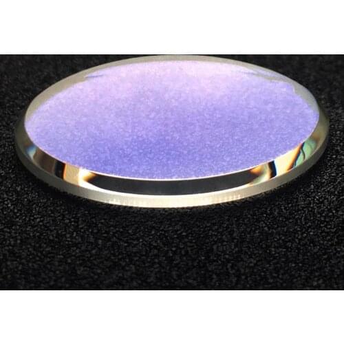[NO.44] Flat 32*2.5mm MOD Mineral Watch Crystal Lens Glass Blue Color AR For Seiko Parts