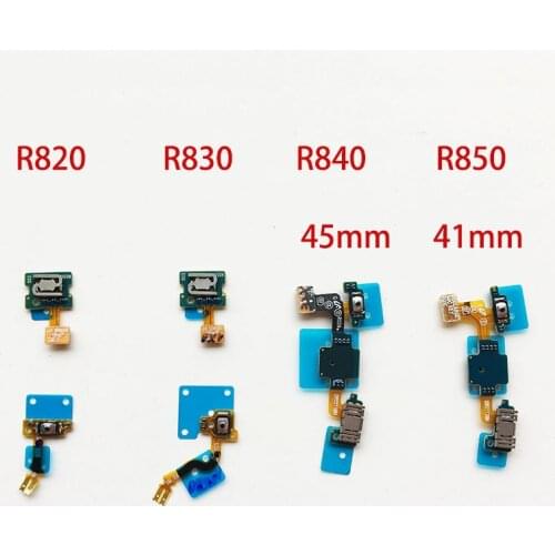 New Power Button Return Home Switch Flex Cable For Samsung R820 R825 R830 R840 R845 R850 R855 Watch Repair Return Flex Cable