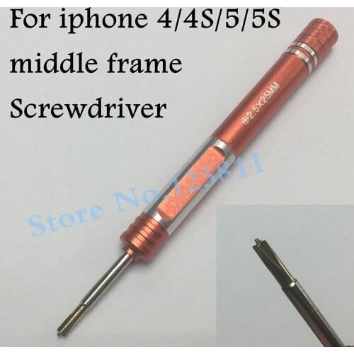 Plate screw batch teardown medium middle plate special phillips screwdriver for iphone4/4S/5/5S 100pcs/lot